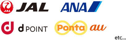 JAL ANA dPOINT Ponta�|�C���g(au) etc...